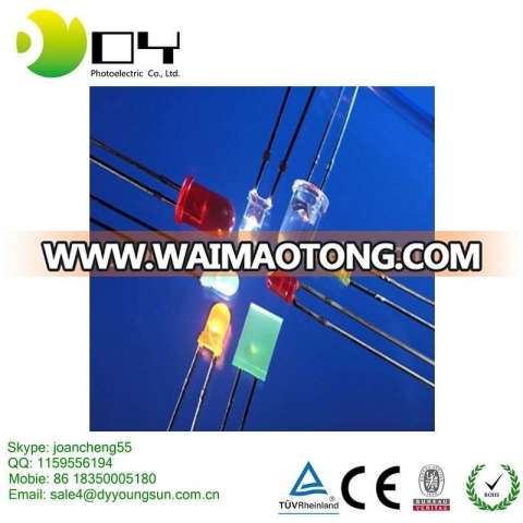 high brightness 5mm straw hat LED diodes