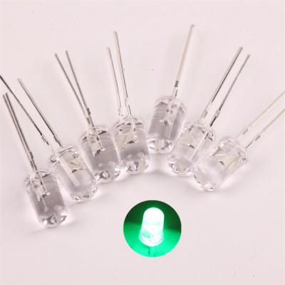 0.06w round high bright green 5mm led